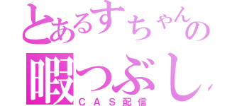 とあるすちゃんの暇つぶし（ＣＡＳ配信）