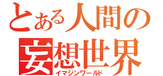 とある人間の妄想世界（イマジンワールド）