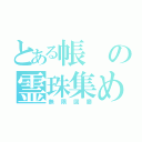 とある帳の霊珠集め（無限回廊）