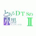 とあるＤＴＳの小黑Ⅱ（インデックス）