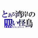 とある湾岸の黒い怪鳥（ブラックバード）