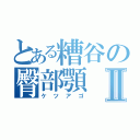 とある糟谷の臀部顎Ⅱ（ケツアゴ）