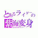 とあるライダーの紫海変身（エビルダイバー）