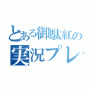 とある御駄紅の実況プレイ（）