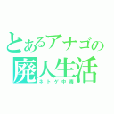 とあるアナゴの廃人生活（ネトゲ中毒）