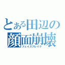 とある田辺の顔面崩壊（フェイスブレイク）