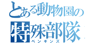 とある動物園の特殊部隊（ペンギンズ）