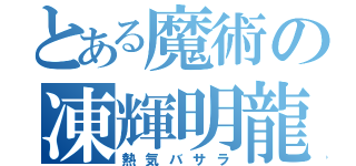 とある魔術の凍輝明龍（熱気バサラ）