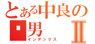 とある中良の铁男Ⅱ（インデックス）