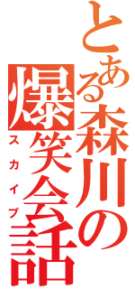 とある森川の爆笑会話（スカイプ）