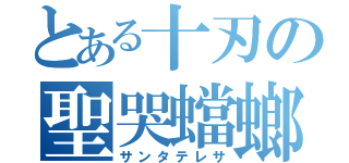 とある十刃の聖哭蟷螂（サンタテレサ）