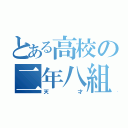 とある高校の二年八組（天   才）