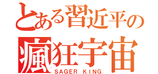 とある習近平の瘋狂宇宙（ＳＡＧＥＲ ＫＩＮＧ）