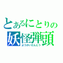 とあるにとりの妖怪弾頭（ようかいだんとう）