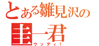 とある雛見沢の圭一君（ウッディ！）