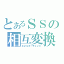 とあるＳＳの相互変換（エネルギーチェンジ）