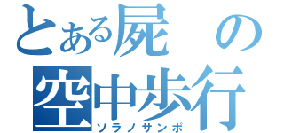 とある屍の空中歩行（ソラノサンポ）