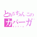 とあるちんこのカバーガラス（コンドーム）