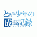 とある少年の成長記録（ヒストリー）