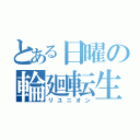 とある日曜の輪廻転生（リユニオン）