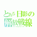 とある日影の解放戦線（フリーダムウォーズ）