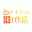 とあるトミーの休日生活（フリータイム）