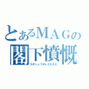 とあるＭＡＧの閣下憤慨（ちきしょうめぇええええ）