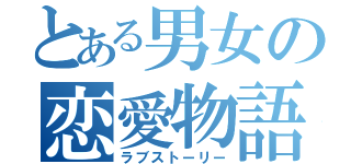 とある男女の恋愛物語（ラブストーリー）