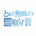 とある無職の細胞分裂（セグメンテーション）