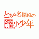 とある名探偵の縮小少年（コナン）