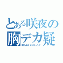 とある咲夜の胸デカ疑惑（殺られたいかしら？）