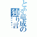 とある竜成の独り言（ばいせこー）