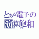 とある電子の演算飽和（オーバーフロー）