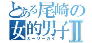 とある尾崎の女的男子Ⅱ（ガーリーガイ）