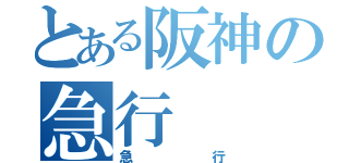 とある阪神の急行（急行）