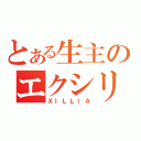 とある生主のエクシリア（ＸＩＬＬＩＡ）