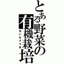 とある野菜の有機栽培（せいちょうき）