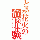 とある花火の危険体験（ナツガシュク）