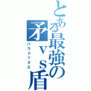 とある最強の矛ｖｓ盾（パラドックス）