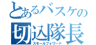 とあるバスケの切込隊長（スモールフォワード）