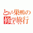 とある巣鴨の修学旅行（京都　奈良）