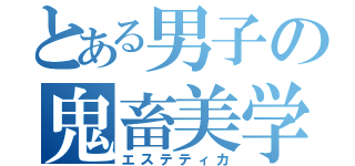 とある男子の鬼畜美学（エステティカ）