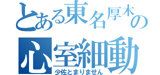 とある東名厚木の心室細動（少佐とまりません）