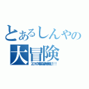 とあるしんやの大冒険（２０１０年夏待望の映画化！！！）