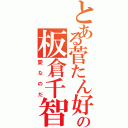 とある菅たん好きの板倉千智（愛なのだ）