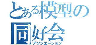 とある模型の同好会（アソシエーション）