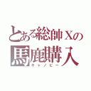 とある総帥Ⅹの馬鹿購入（キャノピー）