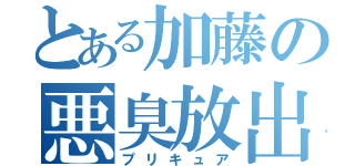 とある加藤の悪臭放出（プリキュア）