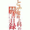 とある魔術と科学の禁書目録（インデックス）