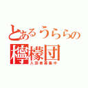 とあるうららの檸檬団（入団者募集中）